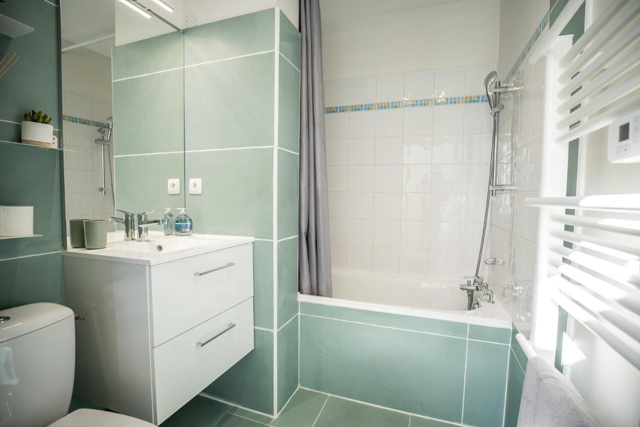Ferienwohnung Appt Ambiance Boheme 2 Ch Piscine Lagon Tarbes Exterior foto